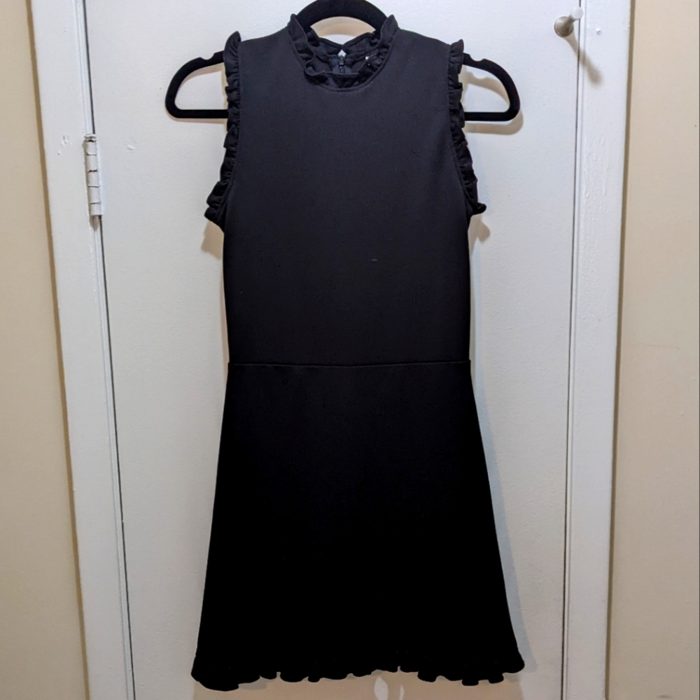 Black cocktail Midi Dress